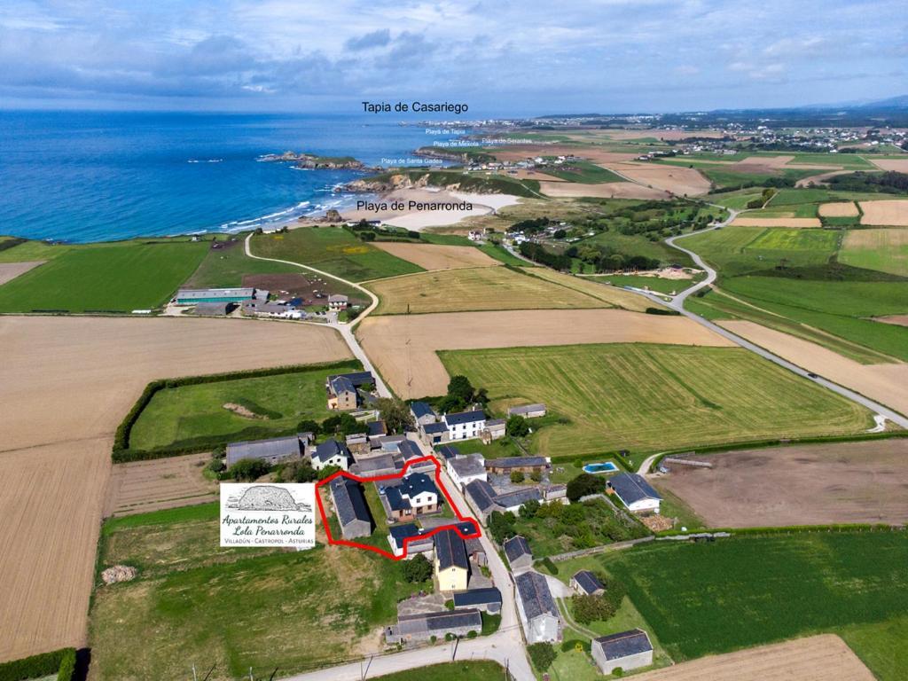 Apartamentos Rurales Lola Penarronda Castropol Exteriör bild